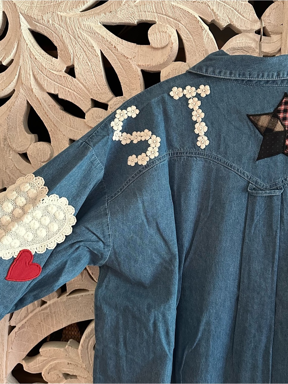 SPELL bombshell patchwork shirt - Picture 9 of 9